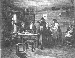 Спор о вере. Худ. Д.Е.Жуков